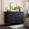 thumbnail image 6 of BouPower 7 Drawers Dresser for Bedroom,Storage Tower for Living Room,Entryway,Wooden Top & Easy Pull Handle,Closet Chests Organizer for Clothes, 6 of 6