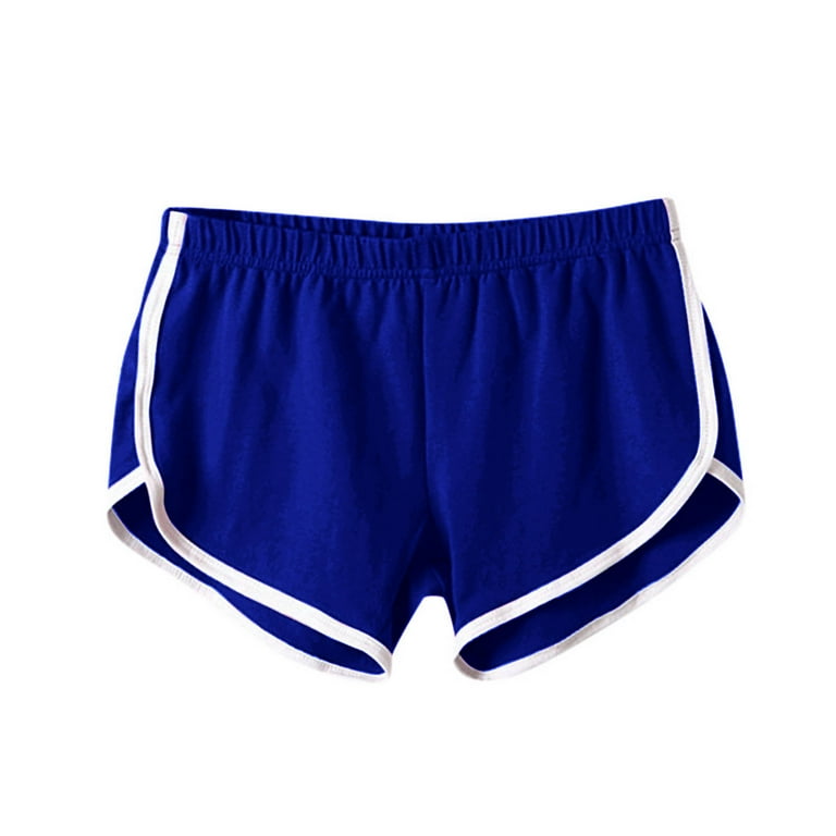 Olyvenn 4 Pack Dolphin Shorts Women's High Waist Workout