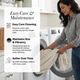 thumbnail image 7 of Southshore Fine Linens 3 Piece Sheet Set, 14-Inch Deep Pocket Bed Sheets with Fitted Sheet and Flat Sheet, Extra Soft Brushed Microfiber, Wrinkle Free, Fade Resistant, Queen, Bone, 7 of 7
