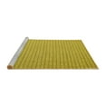 thumbnail image 2 of Ahgly Company Machine Washable Indoor Rectangle Abstract Yellow Contemporary Area Rugs, 4' x 6', 2 of 4