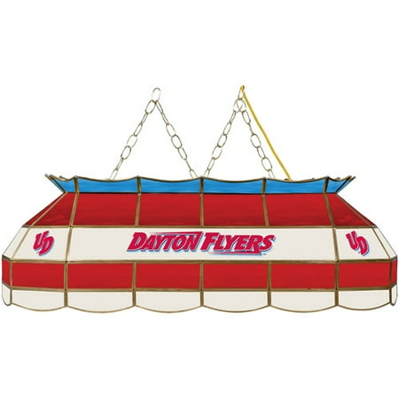 Stained Glass Billiard Light Shade - NCAA University of Dayton 40