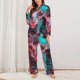 thumbnail image 2 of Fotbe Psychedelic Hairless Cat Conjunto de Pijama de Manga Larga para Mujer con Estampado, Ropa de Dormir de 2 Piezas, Conjunto de Casa Suave y Cómodo con Bolsillos-Medium, 2 of 7