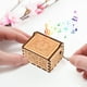 thumbnail image 2 of Cajas musicales Caja de música de madera vintage Tamaño de la palma de la mano Caja de madera con manivela Caja de música Hermoso dispositivo musical de madera tallada con melodía Eres mi sol para mam TOMSHOO Cajas musicales, 2 of 6