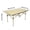 B, variant on Folding Camping Table Carbon Steel Portable Outdoor Picnic Table 95cm Quicksand Gold