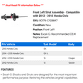 thumbnail image 2 of Front Left Strut Assembly - Compatible with 2012 - 2015 Honda Civic 2013 2014, 2 of 2