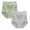 Green 1PCS & Light Gray 1PCS, variant on XEGLSBU Women Panties High Waisted Lift Underpants Comfortable Full Coverage Underwear Soft Stretch for Lady 2 PCS Size XXXXL