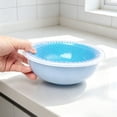 thumbnail image 5 of Cooling Dog Bowl for Summer Heat, Frosty Pet Water Bowl for Dogs Cats, Detachable Freezable Dog Bowl with Non- Base, Keeps Water Cold for Hours, Food Grade Pet Feeding Bowl, 5 of 6