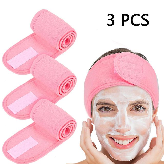 Facial Spa Diadema-maquillaje Ducha Baño Envoltura Deporte Diadema Terry Cloth WD.WDQZL Hogar