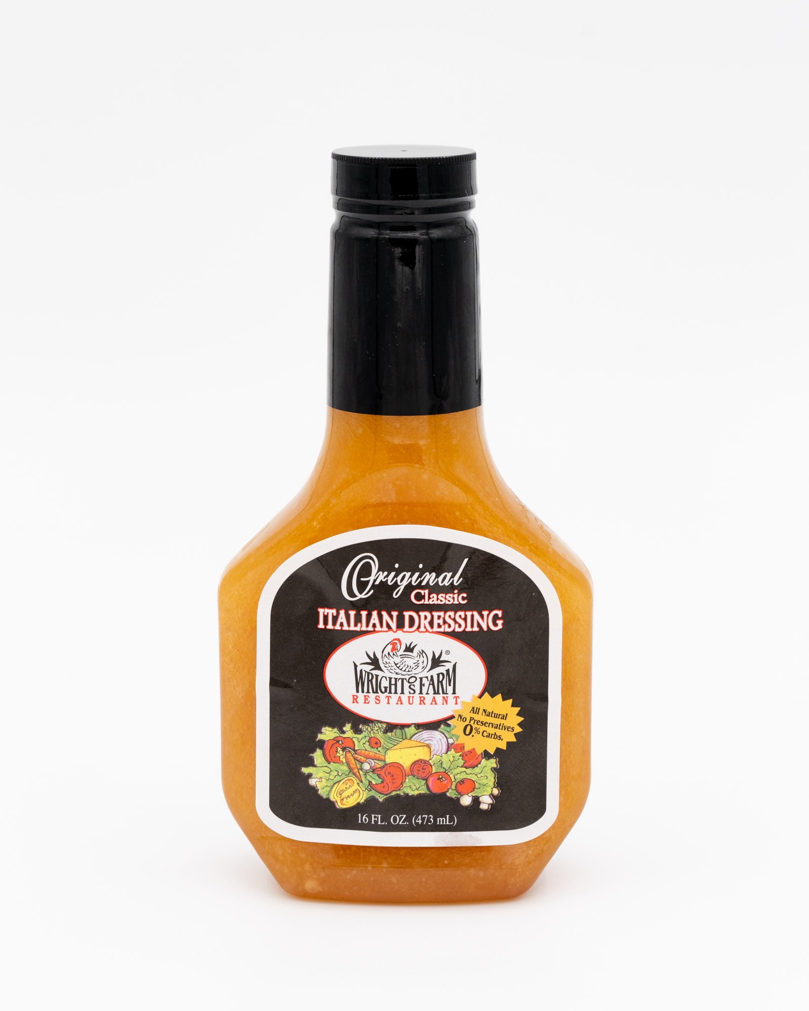 Wright's Farm Restaurant Classic Italian Salad Dressing, 16 Net fl oz