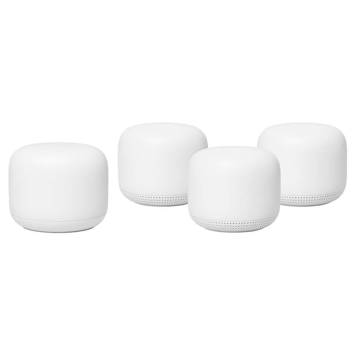 Google Nest Wifi 4-Pack Smart WiFi Powered by the Google Assistant 