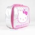 thumbnail image 2 of Hello Kitty Pink Glitter Bow Lunch Tote, 2 of 4