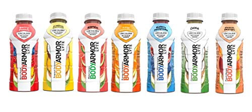 BODYARMOR LYTE Sports Drink Low-Calorie Sports Beverage, Multi Flavor Variety Pack, Natural Flavors With Vitamins, Potassium-Packed Electrolytes, Perfect For Athletes, 16 Fl Oz (Pack of 7)