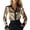 504_Khaki, variant on MEICHEN Women's Button Down Shirts Fashion Elegant Leopard Print Button Down Shirts Collared Long Sleeve Blouses Tops Tops for Women Trendy