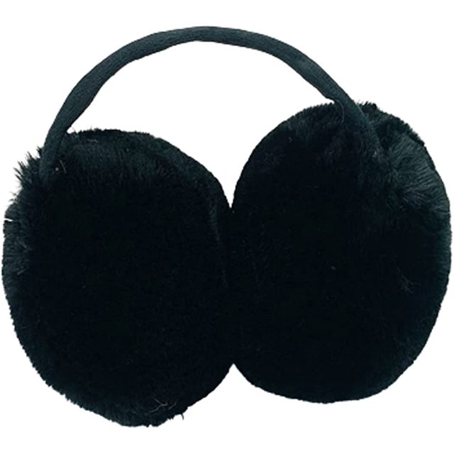 LinYooLi Cache-Oreilles Mignons pour Femmes Fille Fourrure Pelucheuse Pliable Chauffe-Oreilles Hiver Extérieur