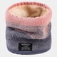 thumbnail image 2 of Bufanda de punto de lana para mujer, bufanda de terciopelo cálida de invierno para hombre, cuello personalizado con degradado grueso para pareja, 2 of 6