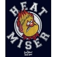 thumbnail image 2 of Junior's The Year Without a Santa Claus Heat Miser Stamp  Graphic Tee Navy Blue Large, 2 of 3