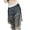Black, variant on Boho Layered Lace Skirt with Detachable A-Line Overlay and Adjustable Tie Waist for Everyday and Wear, White