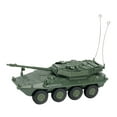 thumbnail image 3 of Siruishop Tank Model Building Kit Layout Props Ornament for Boys Collection Birthday Gift Tabletop Decoration DIY Assembly Puzzles 1/72 Green, 3 of 7