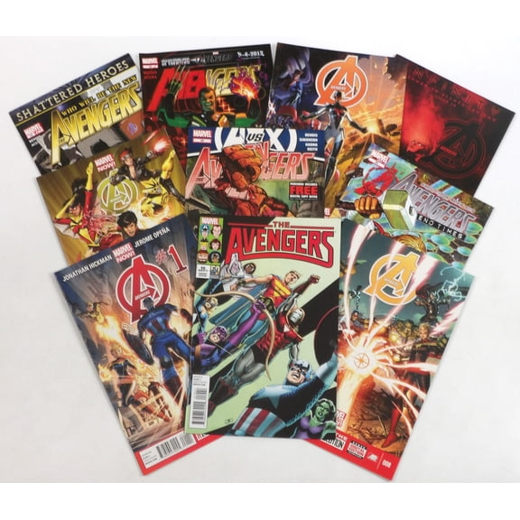 The Avengers 2010s Value Bundle 10-Pack of Comic Books - Marvel Comics Captain America Hulk Thor