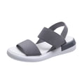 thumbnail image 1 of Minnieouse 1 par de zapatos con correas elásticas, sandalias deportivas de verano, calzado informal transpirable, sandalias, regalos para playa al aire Calzado Gris Größe 37 Minnieouse AP011265-09, 1 of 6