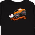thumbnail image 4 of Inktastic Happy Valentine's Day-monster Truck Boys or Girls Long Sleeve Toddler T-Shirt, 4 of 5