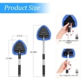 thumbnail image 3 of Microfiber Car Windshield Cleaning Tool with Extendable Handle, Car Window Cleaner with 4 Washable Pads, Auto Glass Wiper for Interior Exterior Cleaning, 3 of 7