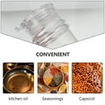 thumbnail image 5 of REACHISE 3PCS Glass Oil Dispenser Bottle for Kitchen Cooking and BBQ, 5 of 8