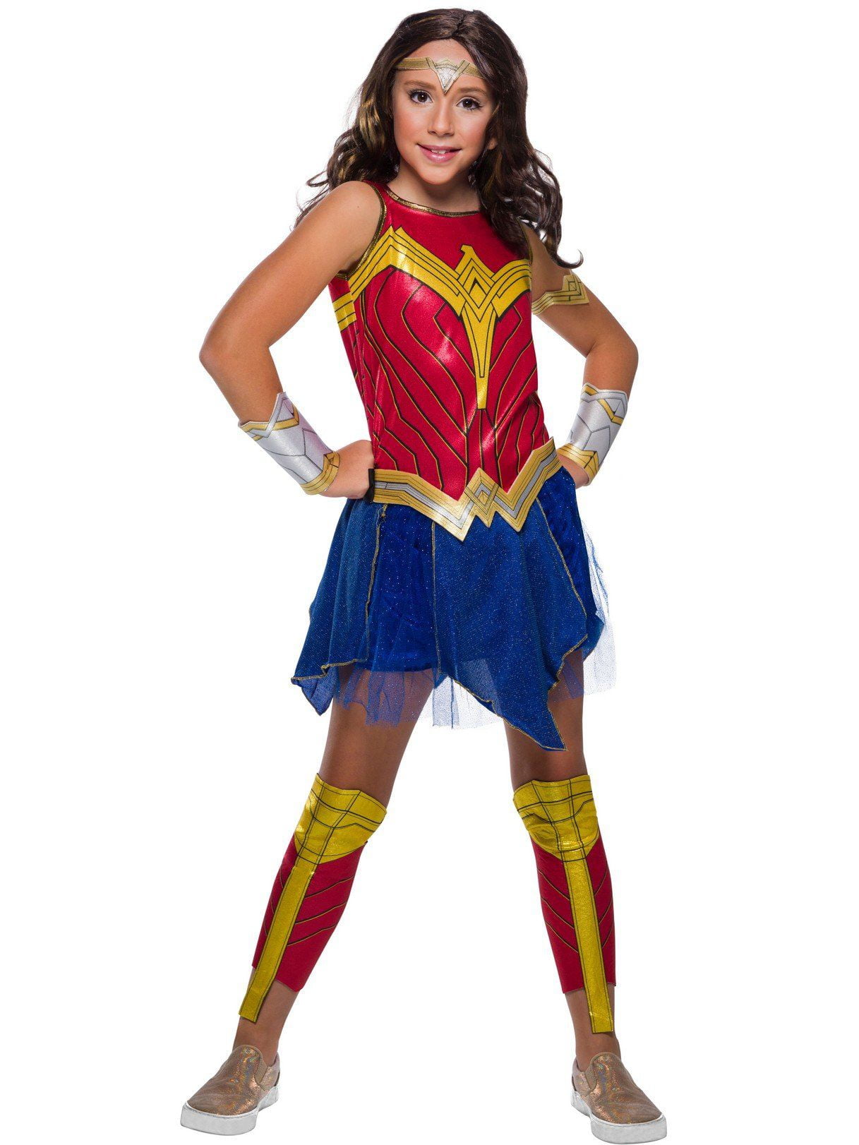 WW2 Movie Wonder Woman Deluxe Child Costume - Walmart.com