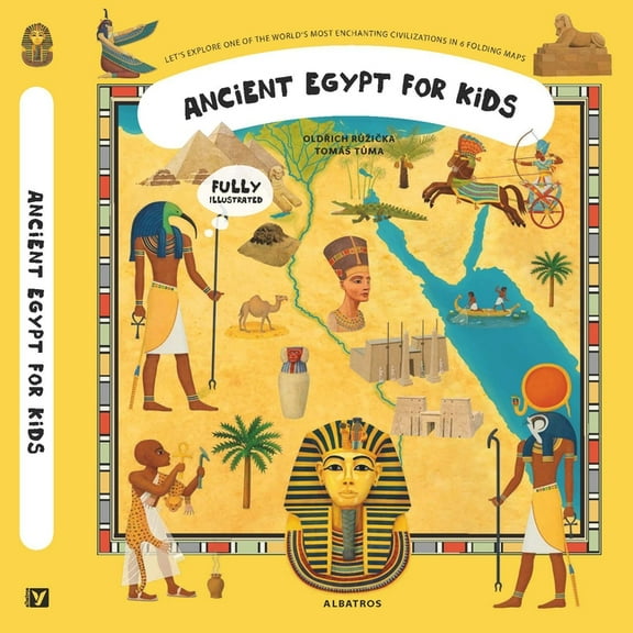 Unfolding the Past Ancient Egypt for Kids, Book 1, (Hardcover)