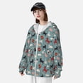 thumbnail image 3 of Balery Farm Animals 1 Sudadera ligera de manga larga con capucha y protección solar UPF 50+ para hombre y mujer, ideal para pesca y running-Small, 3 of 7