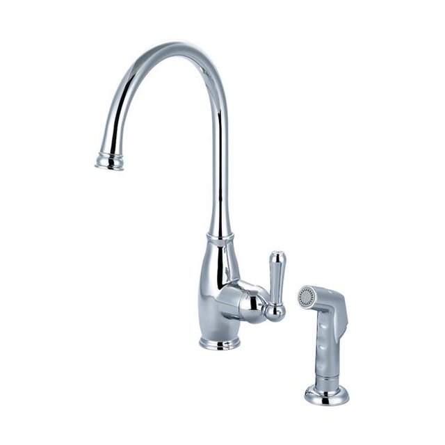 Accent K-5441 Accent Single Handle Kitchen Faucet - Chrome