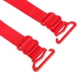 thumbnail image 3 of Adjustable, non-thin repment bra shoulder straps for women Red, 3 of 8
