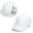 White, variant on shoper Sun Hat for Baby Girl 6-12 Months Quickly Dry Print Adjustable Casual Caps Baseball Hat for Baby Girls Boys Children Outdoor White S