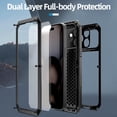 thumbnail image 4 of Funda Mangix para iPhone 17 Pro Max Metal Armor Negra, 4 of 7
