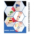 Football National Stickers 15 Countries Including England France ...