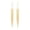 golden tassel triangle, variant on CANEVINKA Sterling Silver Dangle Earrings for Women White Gold Plated Silver Round Disc Brushed Earrings Minimalist Jewelry