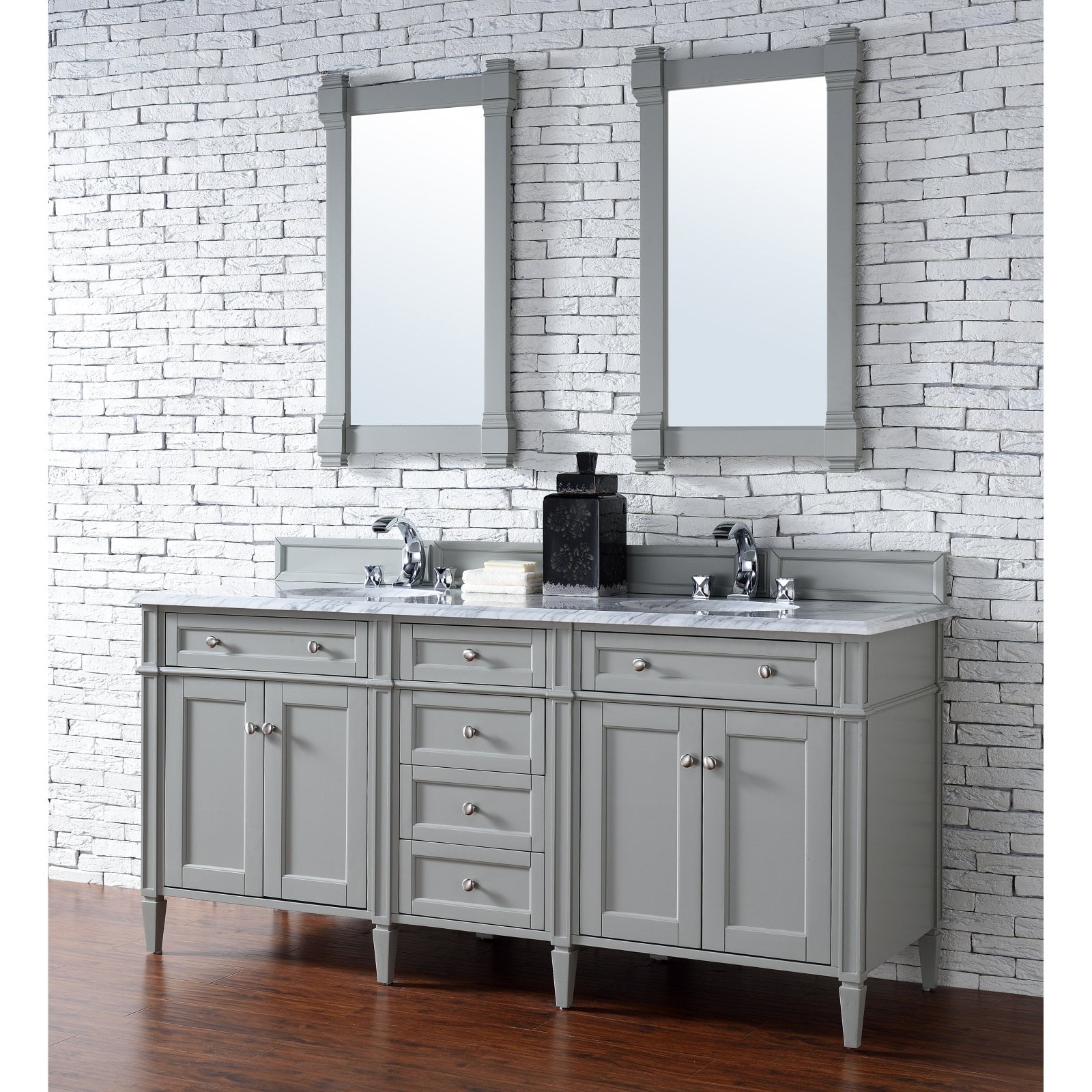 James Martin Brittany 72 in. Double Bathroom Vanity