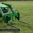thumbnail image 3 of Titan Attachments USA Made Pallet Fork Frame Attachment Fits JD Tractors, 42in Fork Blades 4,000 LB Capacity, Receiver Hitch, Spear Sleeves, Headache Rack, 3 of 6