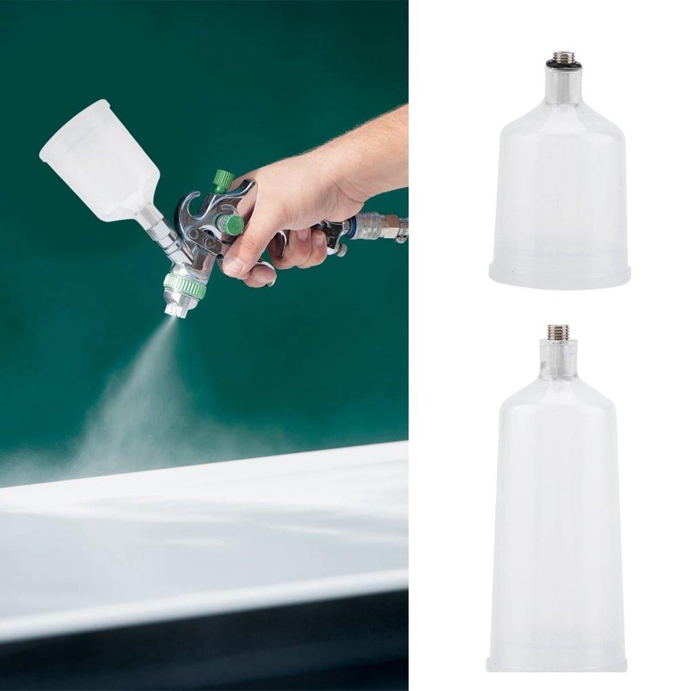 LYUMO Plastic Airbrush Cup,Spray Paint Cup,2PCS / Set Plastic Spray