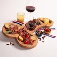 thumbnail image 1 of BoardWoodenWineFruitFoodCheeseTrayCrackersDeliBoardPlatterHolder, 1 of 3