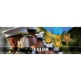 thumbnail image 3 of Hausenflock, Alan 14x7 Black Modern Framed Museum Art Print Titled - Valor, 3 of 5