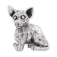 thumbnail image 2 of 925 Sterling Silver Reflections Chihuahua Bead; for Adults and Teens; for Women and Men, 2 of 3