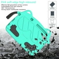 thumbnail image 4 of ELEHOLD Kids Friendly Case for Lenovo Tab M8 4th Gen 2023, EVA + Hard PC Hybrid Shockproof Full Protective Multi-Angle Kickstand Cute Rugged Cover with Handle Grip for Lenovo Tab M8,Mint, 4 of 6