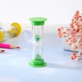thumbnail image 4 of Clessidre da 2 minuti Timer per lavarsi i denti per bambini con ventosa Decorazioni per la casa (verde) Sywqhk Libre de BPA, 4 of 6
