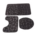 thumbnail image 1 of Tapete Para Contorno De Inodoro, Tapete Para Tapa De Inodoro Absorbente De Agua Con Estampado De Guijarros Para Entrenamiento Para Ir Al Baño, Juego De 3 Piezas Para Niños Y, 1 of 7
