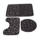 thumbnail image 5 of Juego De 3 Alfombras De Baño, Incluye Alfombrilla De Contorno De Inodoro En Forma De U, Juego De Alfombras Para Tapa De Inodoro, Alfombrilla Suave, Antideslizante, Absorbente,, 5 of 7