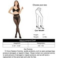 thumbnail image 4 of Women's Super Sexy Shiny Sheer Control Top Footed Tights Silk Stockings Ultra Shimmery High Waist Pantyhose, 4 of 6