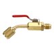 thumbnail image 5 of 6PCS Refrigerant Angled Compact Ball Valve Fit for R410A R134A R12 R22 R502 AC HVAC Refrigeration Charging Hoses, 5 of 5