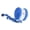 Blue, variant on Giaone Bird Chirps Sound Dog Chew Toy Automatic Rolling Ball Rope Toy for Breeds Play Chew Teaser for Pet Fetching Fu
