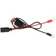 thumbnail image 1 of Noco Battery Charger Connector GC008 Fits Noco Genius Battery Charger Part Numbers G750 G72000; 3/8 Inch XL Eyelet Terminal Connector; With Built In Fuse Protection, 1 of 1
